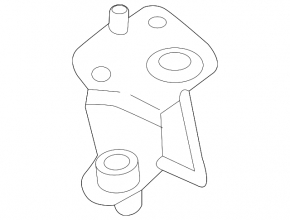 Hood lock bracket left BMW X1 F48 16-22