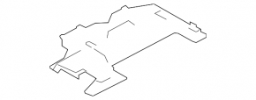 Front panel trim for driver's footwell BMW X7 G07 19-