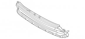 Lower grille of the front bumper Lexus RZ 23-26