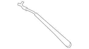 Left wiper arm BMW X3 F25 11-17
