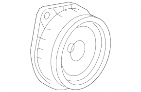 Speaker door rear right GMC Terrain 18- Bose