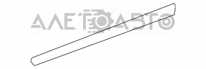 Lower front left door trim for Mercedes W164 ML