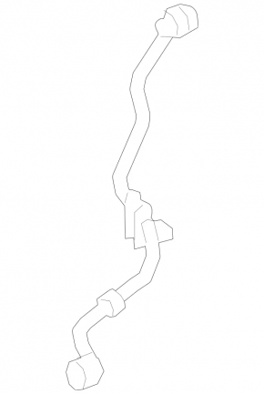 Cooling system hose for Mercedes X247 GLB 20-26 M260