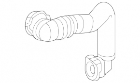 Automatic transmission cooling pipe intake Mercedes GLC 300 16-19