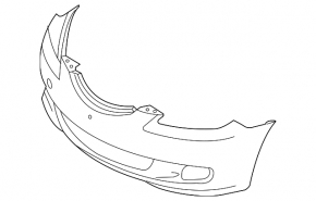 Front Bumper Naked Mazda3 03-08 HB Sport