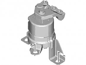Right engine mount for Ford Fusion mk5 13-20