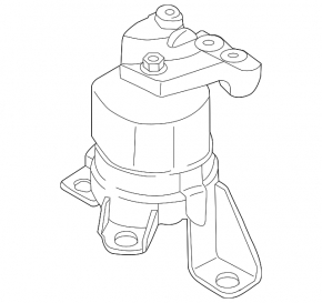 Right engine mount for Ford Fusion mk5 13-20