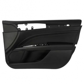 Door trim panel, front right, Ford Fusion mk5 13-14, titanium black with beige insert