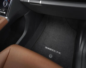 Set of fabric floor mats for Hyundai Santa Fe 24-26