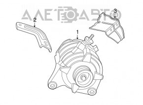Generator Dodge Journey 11-3.6