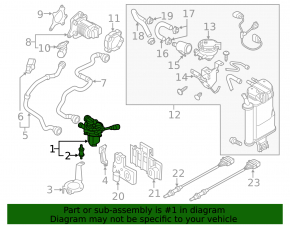 Air pump VW Jetta 19- 2.0T