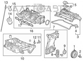 Oil pan Honda Accord 18-22 1.5T L15B7