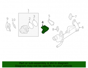 Thermostat housing Nissan Pathfinder 13-15 hybrid