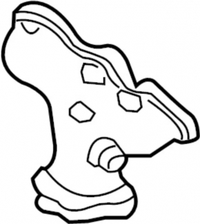 Exhaust manifold left Nissan Maxima A36 16- 3.5