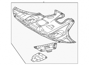 Engine protection Hyundai Tucson 22-25 FWD