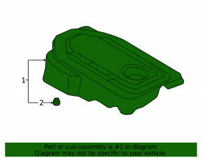 Kia Sportage 17-22 2.4 Engine Cover