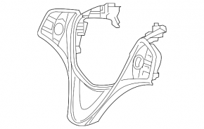 Steering Wheel Controls Acura TLX 15-19