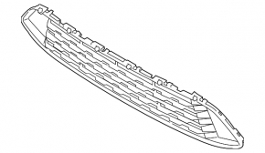 Lower front bumper grille central BMW X1 F48 16-19 M-Sport
