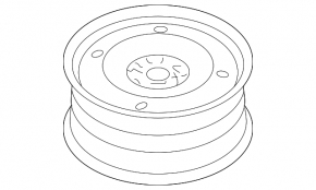 Spare tire spare wheel Hyundai Tucson 16-21
