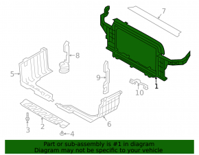 TV panel radiator Hyundai Veloster 12-13 dorest