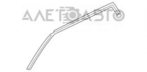 Door seal rear right Hyundai Azera 12-17 upper