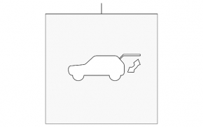Toyota Sienna 21-25 Tailgate Closing Button