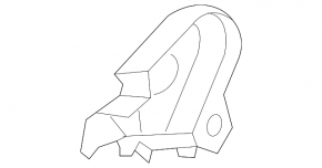 Driver's side trim panel, inner, right, Kia Niro 17-22 HEV, PHEV, gray