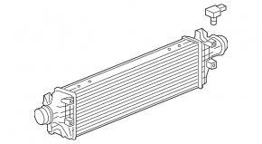 Intercooler Chevrolet Trax 21-22 1.4T