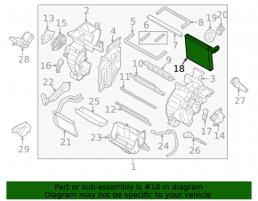Evaporator Hyundai Elantra UD 11-13