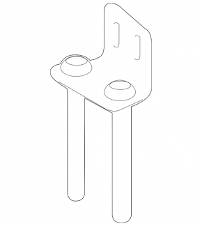 Left TV bracket Mercedes GLK-class X204 10-15