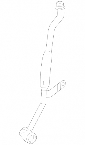 Mercedes W167 GLE 450 20-23 3.0h Turbo Oil Return Line