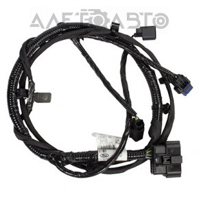 Ford Fusion mk5 13-16 front bumper wiring without fog lights and parking sensors, under the blinds