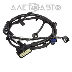 Ford Fusion mk5 13-16 front bumper wiring without fog lights and parking sensors, under the blinds