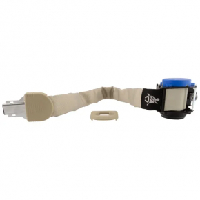 Seat belt rear right Ford Fusion mk5 17-20 beige