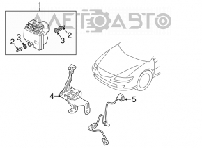 ABS Mazda6 03-08 USA