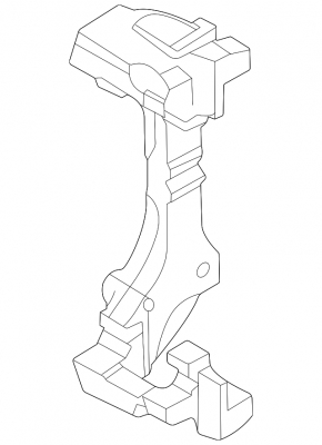 Front left caliper bracket for Ford Escape MK4 20-26