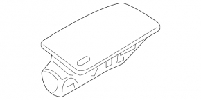 Mitsubishi Galant 2012 passenger airbag in the dashboard