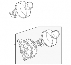 Generator VW Jetta 11-14 USA TDI CV PSH