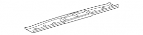 Volkswagen ID.4 23-25 trunk lid spoiler trim without brake light