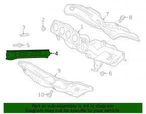 Toyota Venza 21-22 Exhaust Manifold Bracket