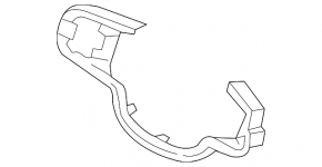 Polestar 2 21 Steering Wheel Cover - Chrome