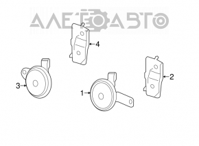 Honda Accord High Beep 13-17