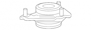Front left shock absorber support Lexus ES300h ES350 19-