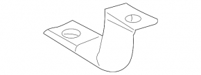 Front right stabilizer bar bracket for Lexus LX 98-07