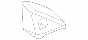 Exterior mirror plug front right Audi A6 C7 12-18
