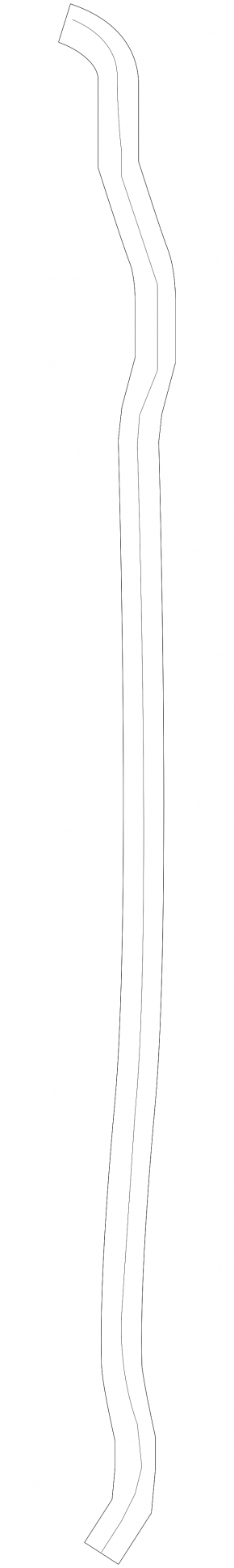 Side door seal, rear left, BMW 7 G11 G12 16-22