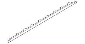 Right threshold insert BMW X2 F39 18-23 M-Sport