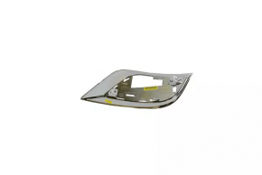 Front bumper plug frame for moldings left Jeep Grand Cherokee WK2 17- chrome