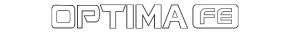 Emblem inscription OPTIMA FE pads under the number of the trunk lid Kia Optima 16-20