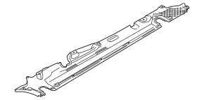 Right threshold protection Porsche Cayenne 958 11-14